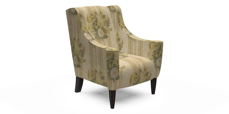 Sennen Chair in Harris Tweed Huntsman Check Mountain Bracken