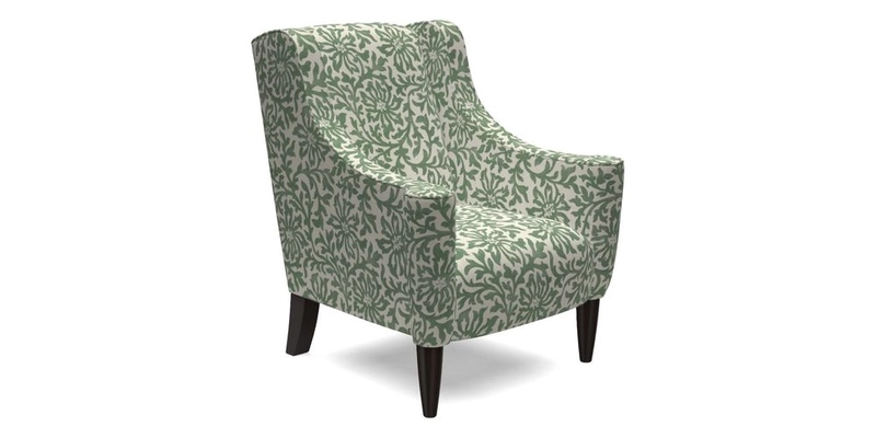 Sennen Chair in Harris Tweed Huntsman Check Mountain Bracken