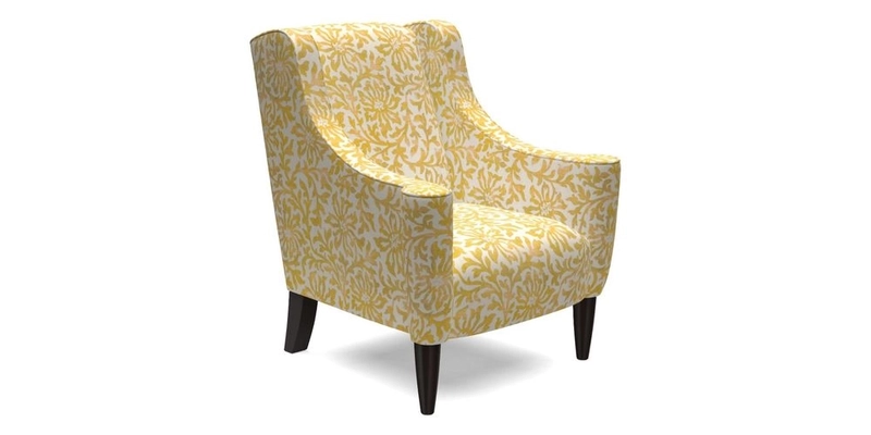 Sennen Chair in Harris Tweed Huntsman Check Mountain Bracken