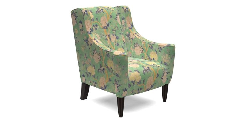 Sennen Chair in Harris Tweed Huntsman Check Mountain Bracken