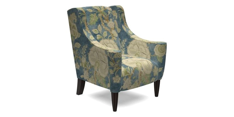 Sennen Chair in Harris Tweed Huntsman Check Mountain Bracken