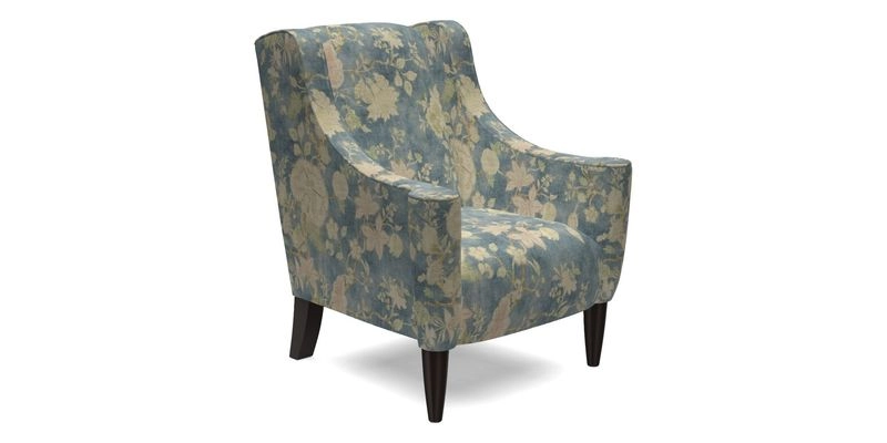 Sennen Chair in Harris Tweed Huntsman Check Mountain Bracken