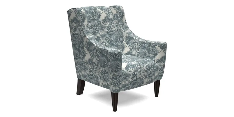 Sennen Chair in Harris Tweed Huntsman Check Mountain Bracken