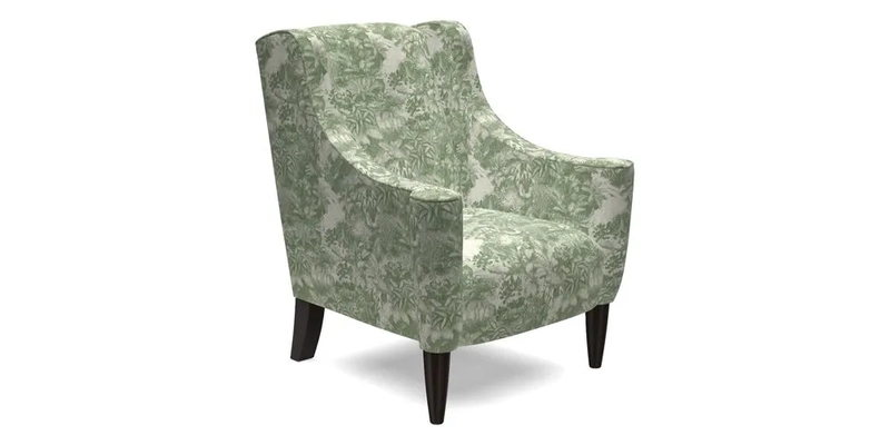 Sennen Chair in Harris Tweed Huntsman Check Mountain Bracken