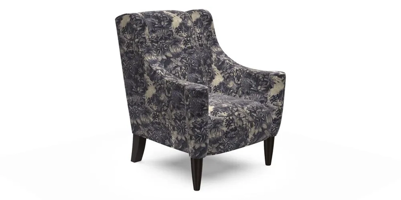 Sennen Chair in Harris Tweed Huntsman Check Mountain Bracken