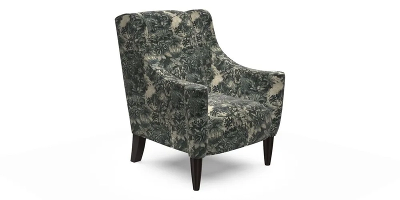 Sennen Chair in Harris Tweed Huntsman Check Mountain Bracken