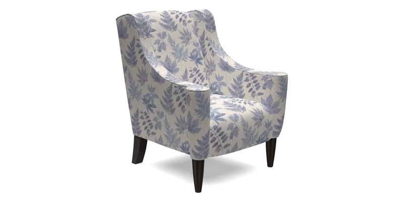 Sennen Chair in Harris Tweed Huntsman Check Mountain Bracken