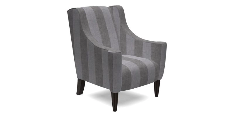 Sennen Chair in Harris Tweed Huntsman Check Mountain Bracken