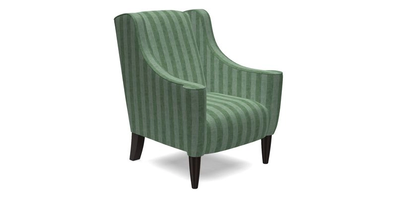 Sennen Chair in Harris Tweed Huntsman Check Mountain Bracken