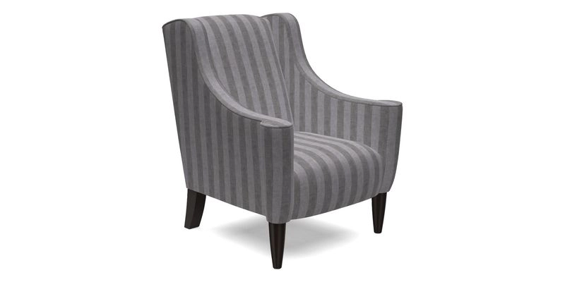 Sennen Chair in Harris Tweed Huntsman Check Mountain Bracken