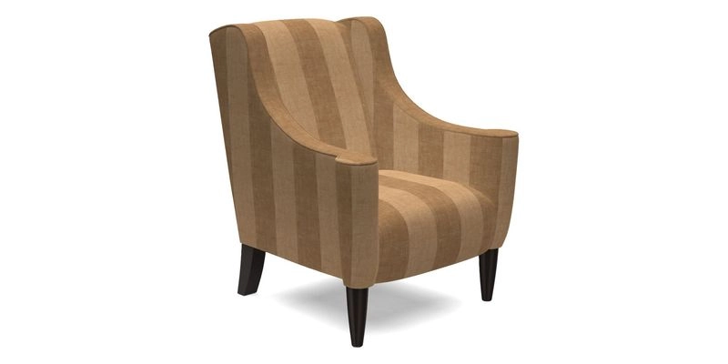 Sennen Chair in Harris Tweed Huntsman Check Mountain Bracken