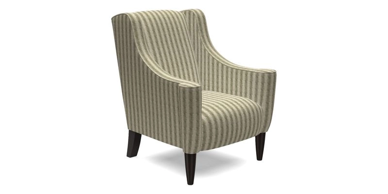 Sennen Chair in Harris Tweed Huntsman Check Mountain Bracken