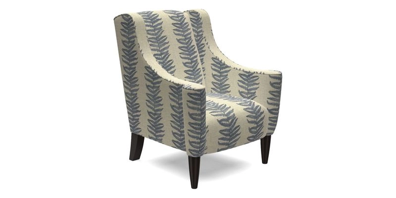 Sennen Chair in Harris Tweed Huntsman Check Mountain Bracken