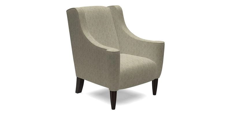 Sennen Chair in Harris Tweed Huntsman Check Mountain Bracken