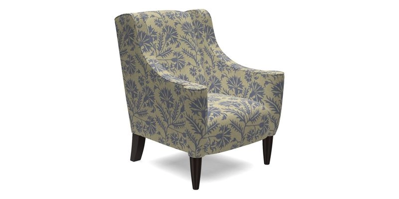 Sennen Chair in Harris Tweed Huntsman Check Mountain Bracken