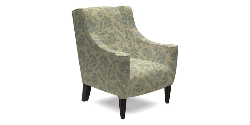 Sennen Chair in Harris Tweed Huntsman Check Mountain Bracken