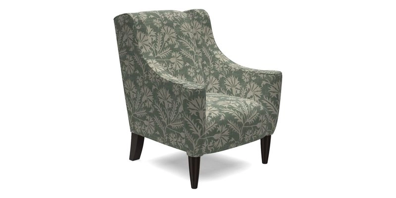 Sennen Chair in Harris Tweed Huntsman Check Mountain Bracken