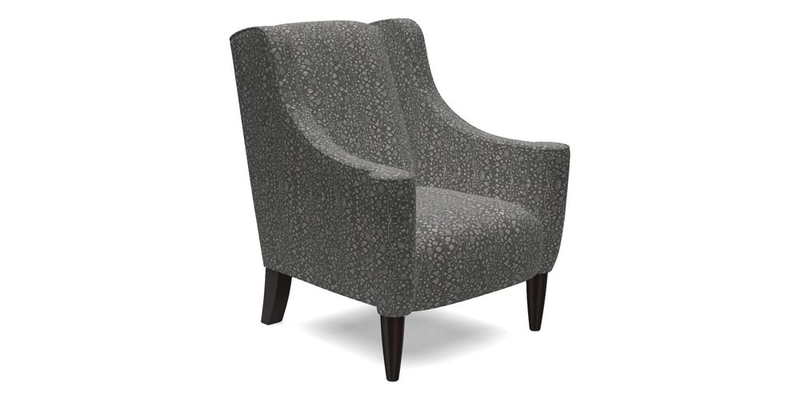 Sennen Chair in Harris Tweed Huntsman Check Mountain Bracken