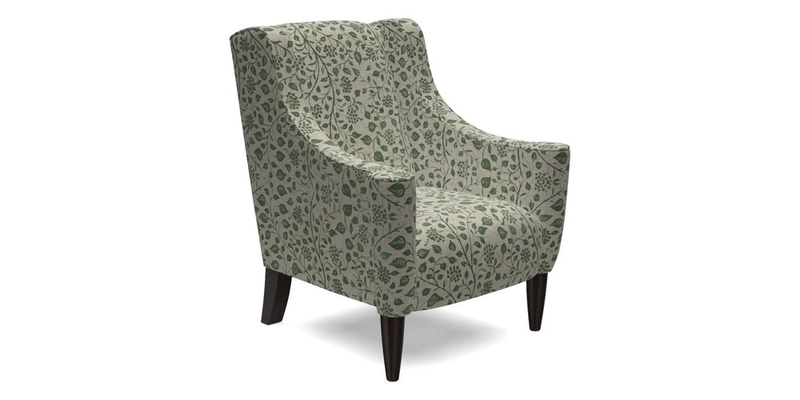 Sennen Chair in Harris Tweed Huntsman Check Mountain Bracken