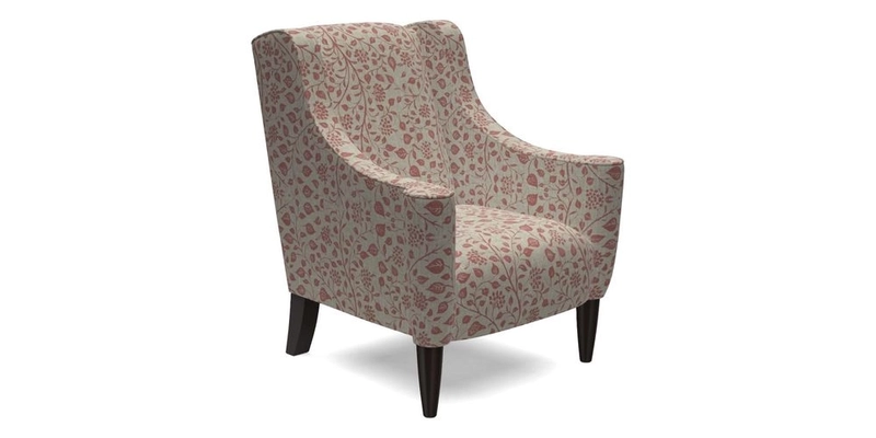 Sennen Chair in Harris Tweed Huntsman Check Mountain Bracken