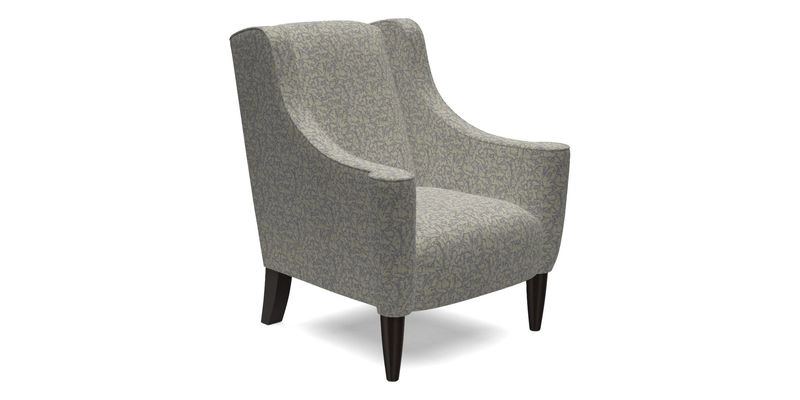 Sennen Chair in Harris Tweed Huntsman Check Mountain Bracken