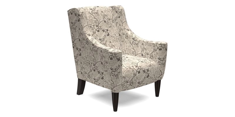 Sennen Chair in Harris Tweed Huntsman Check Mountain Bracken