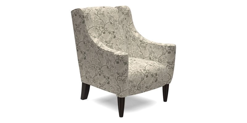 Sennen Chair in Harris Tweed Huntsman Check Mountain Bracken