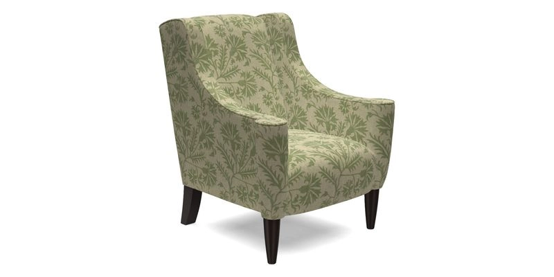 Sennen Chair in Harris Tweed Huntsman Check Mountain Bracken