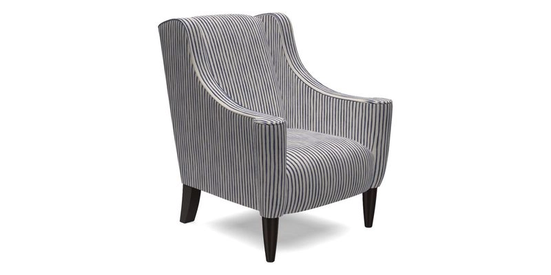 Sennen Chair in Harris Tweed Huntsman Check Mountain Bracken