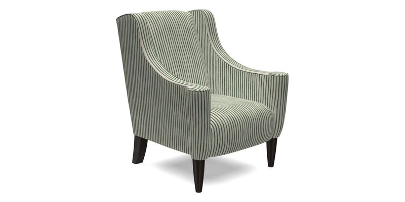 Sennen Chair in Harris Tweed Huntsman Check Mountain Bracken