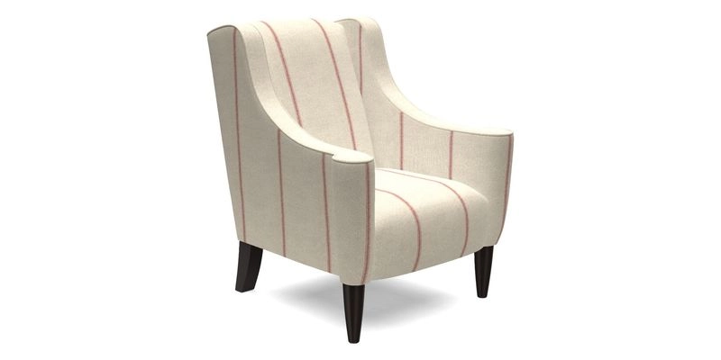 Sennen Chair in Harris Tweed Huntsman Check Mountain Bracken