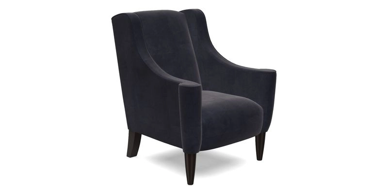 Sennen Chair in Harris Tweed Huntsman Check Mountain Bracken