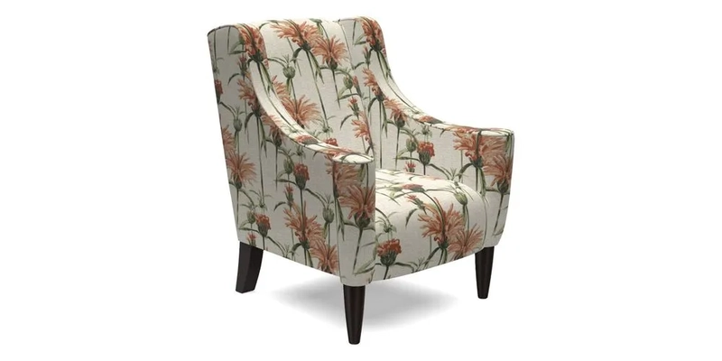 Sennen Chair in Harris Tweed Huntsman Check Mountain Bracken