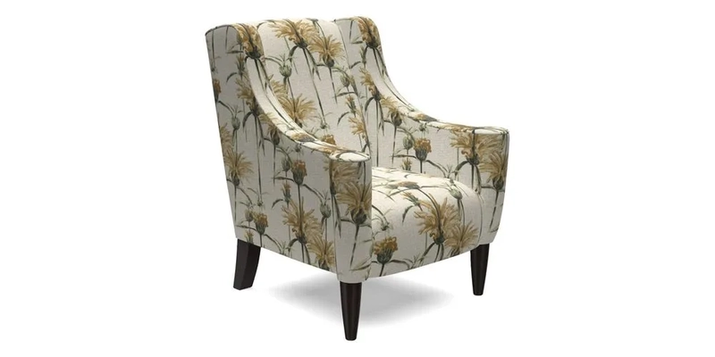 Sennen Chair in Harris Tweed Huntsman Check Mountain Bracken