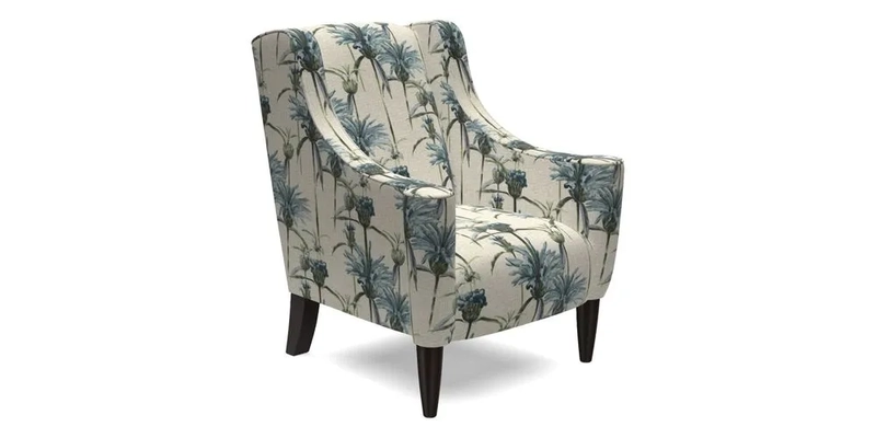 Sennen Chair in Harris Tweed Huntsman Check Mountain Bracken