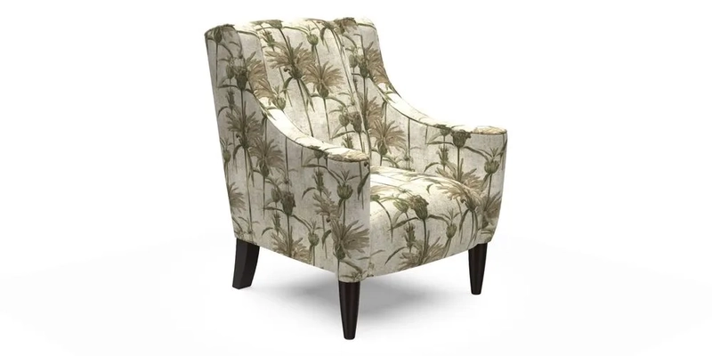 Sennen Chair in Harris Tweed Huntsman Check Mountain Bracken