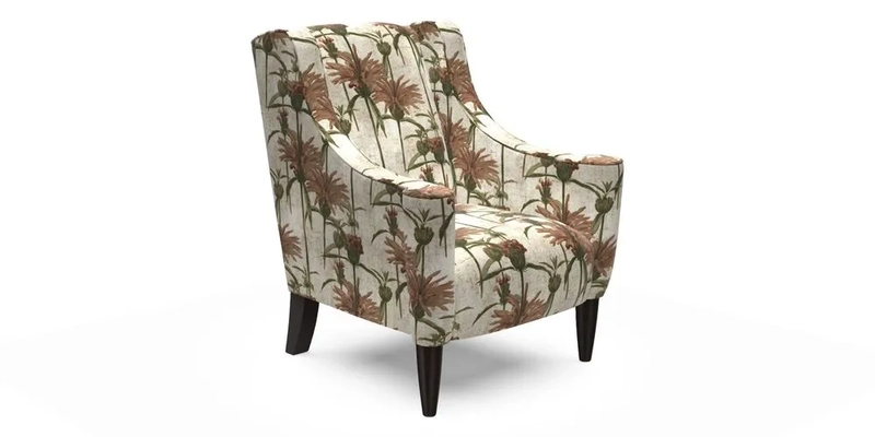 Sennen Chair in Harris Tweed Huntsman Check Mountain Bracken