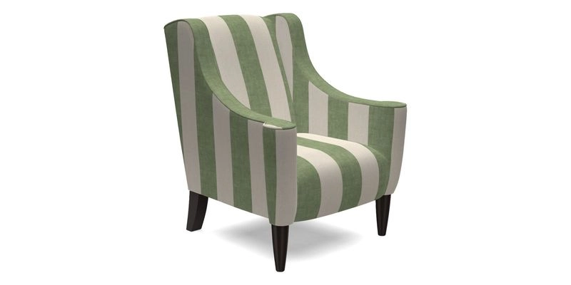 Sennen Chair in Harris Tweed Huntsman Check Mountain Bracken