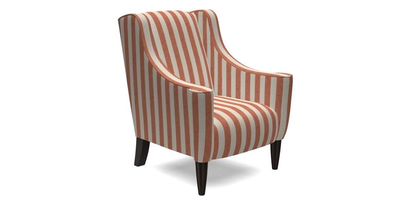 Sennen Chair in Harris Tweed Huntsman Check Mountain Bracken