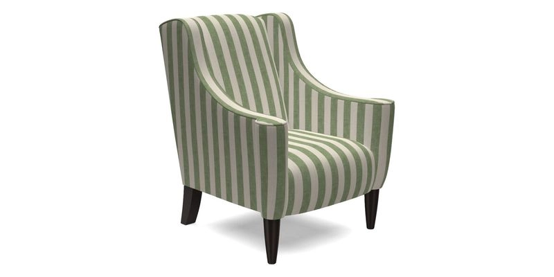 Sennen Chair in Harris Tweed Huntsman Check Mountain Bracken