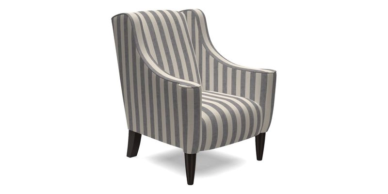 Sennen Chair in Harris Tweed Huntsman Check Mountain Bracken