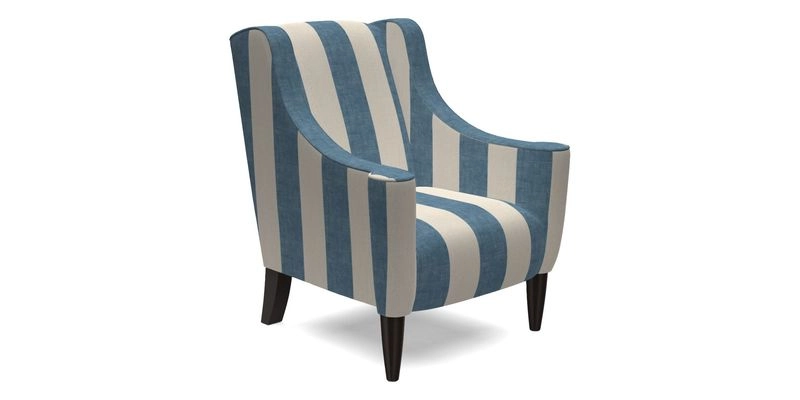 Sennen Chair in Harris Tweed Huntsman Check Mountain Bracken