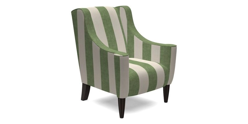 Sennen Chair in Harris Tweed Huntsman Check Mountain Bracken