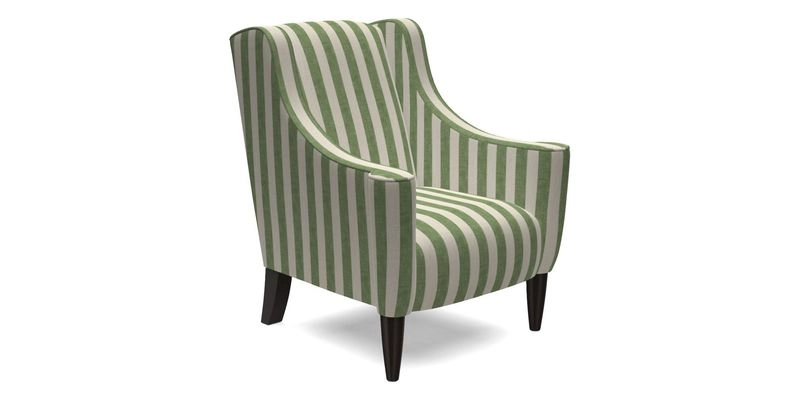 Sennen Chair in Harris Tweed Huntsman Check Mountain Bracken