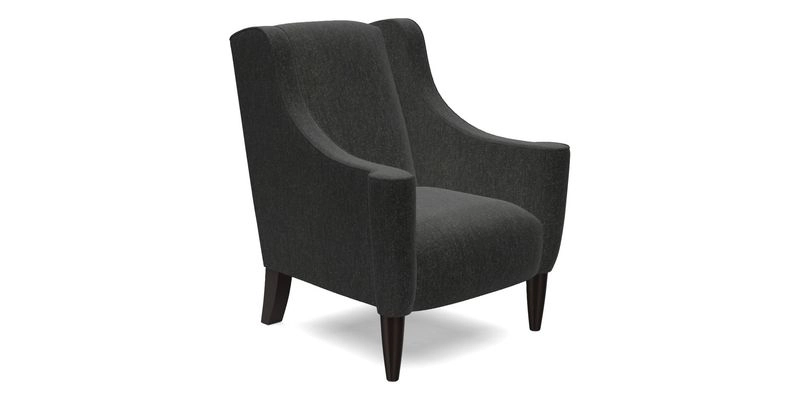 Sennen Chair in Harris Tweed Huntsman Check Mountain Bracken