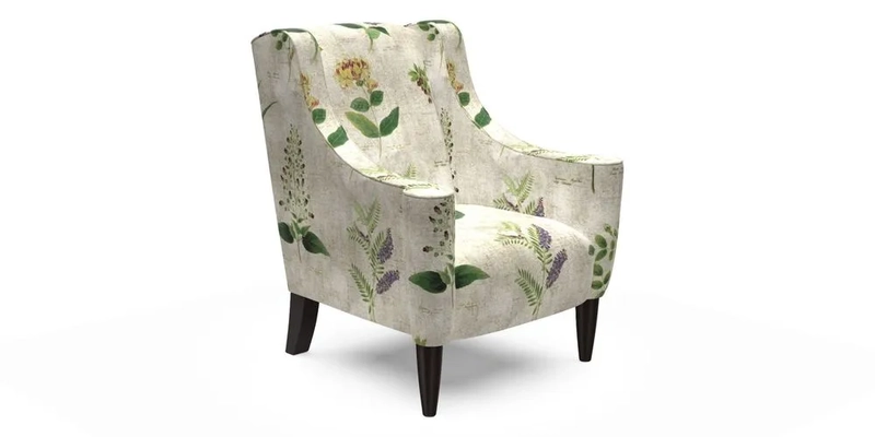 Sennen Chair in Harris Tweed Huntsman Check Mountain Bracken