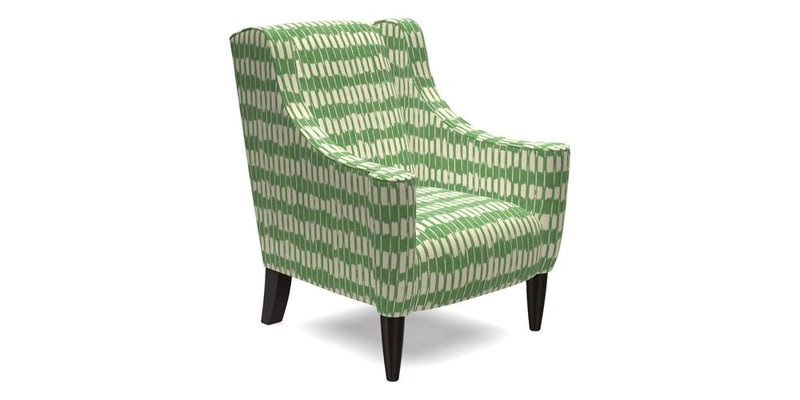 Sennen Chair in Harris Tweed Huntsman Check Mountain Bracken