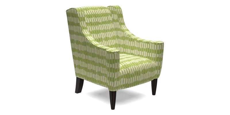 Sennen Chair in Harris Tweed Huntsman Check Mountain Bracken