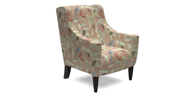 Sennen Chair in Harris Tweed Huntsman Check Mountain Bracken