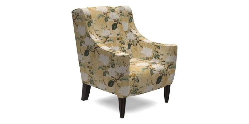 Sennen Chair in Harris Tweed Huntsman Check Mountain Bracken